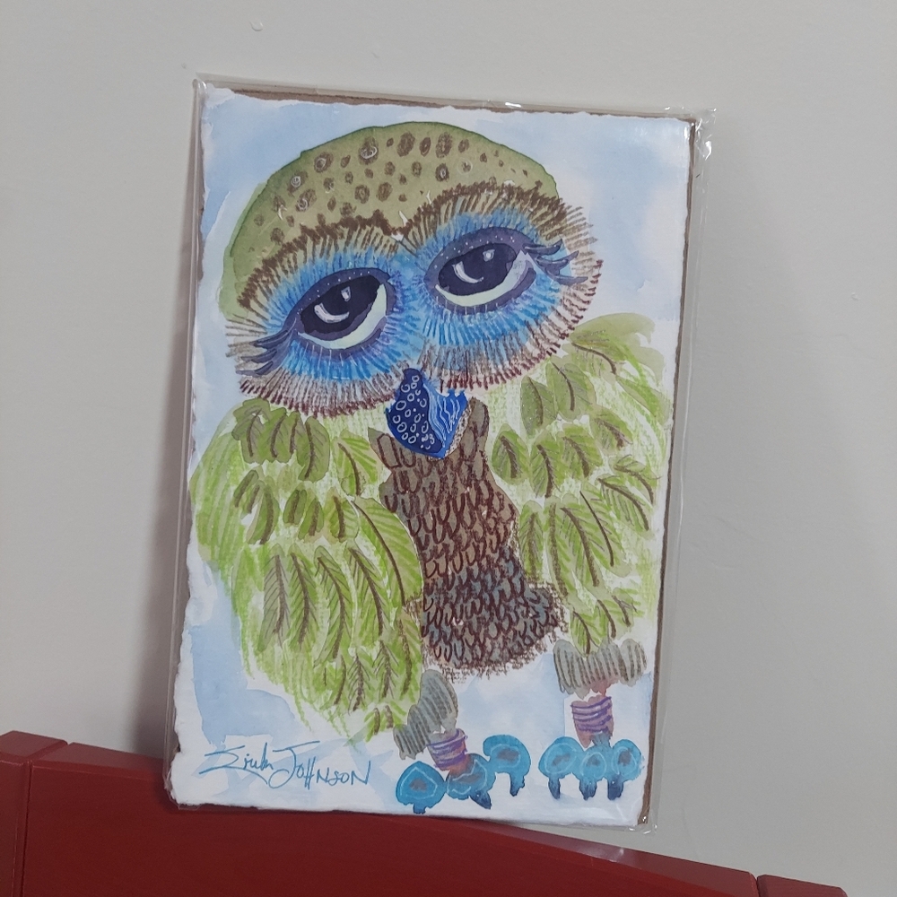 Owl Painting